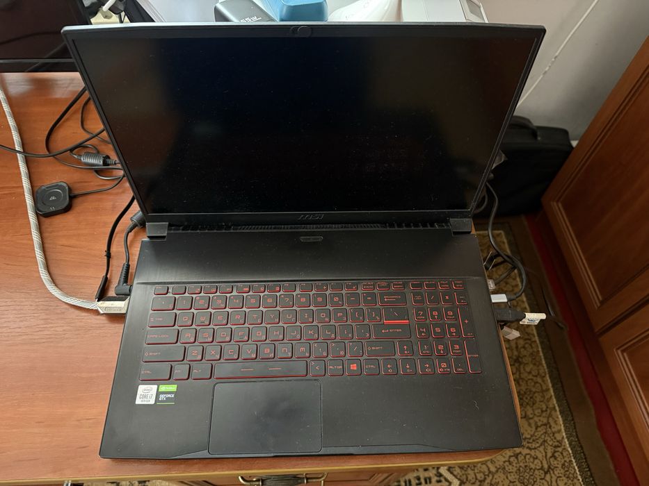 MSI ігровий ноутбук 17.3/і7/24-512GB SSD/GTX 1650