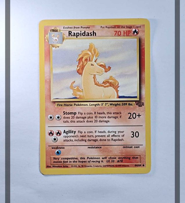Rapidash 44/64 JU Pokemon ENG-NM