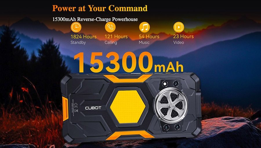 Cubot KingKong Power 5 6/128GB Black