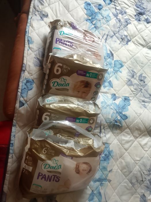 Pieluchy ,,Dada Extra Care nr 6,, 34 i 38 szt.