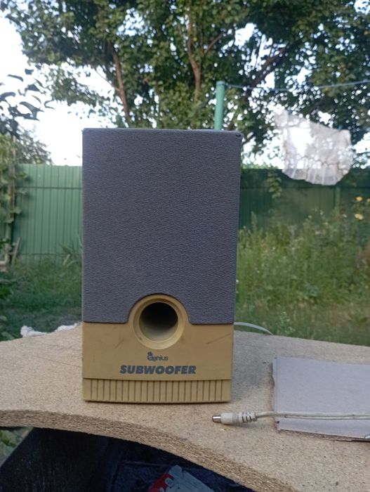 Subwoofer в робочому стані
