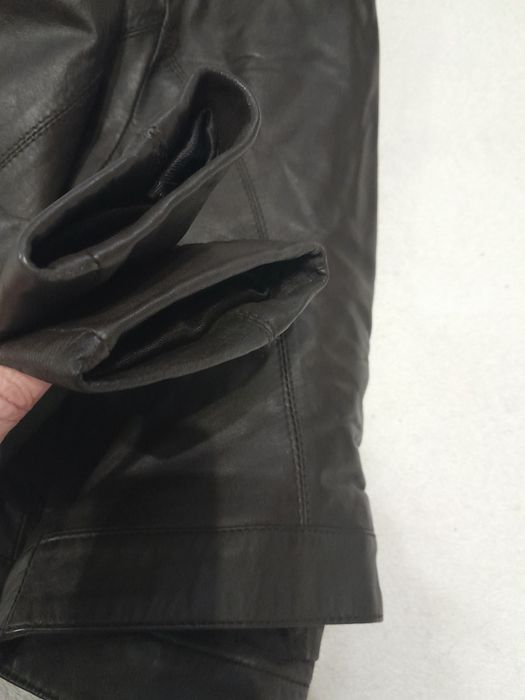 Женская кожаная куртка. Шоколадного цвета. Натуральная кожа