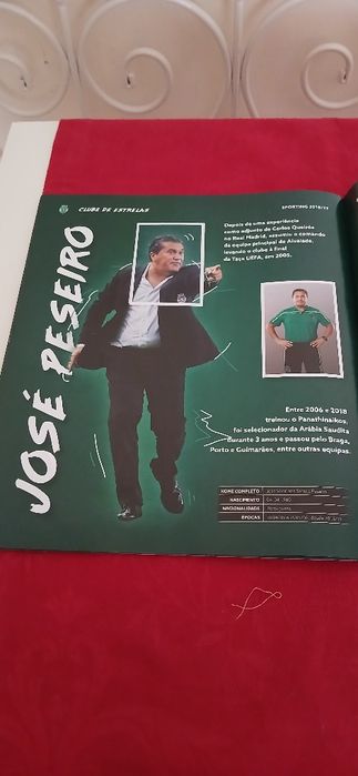 Caderneta Sporting 2018/2019, completa