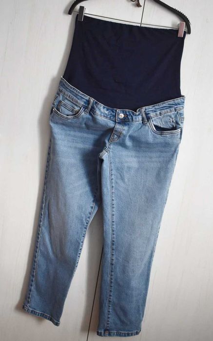 Spodnie ciążowe 44 XXL rurki skinny tregginsy jegginsy zwężane wygodne slim