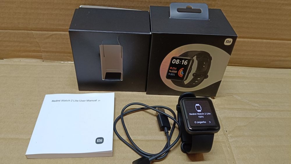 Xiaomi Redmi Watch 2 Lite Gl Smartwatch, Czarny