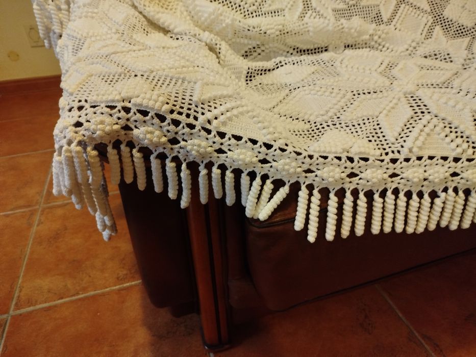 Colchas para cama de casal feitas à mão em crochet
