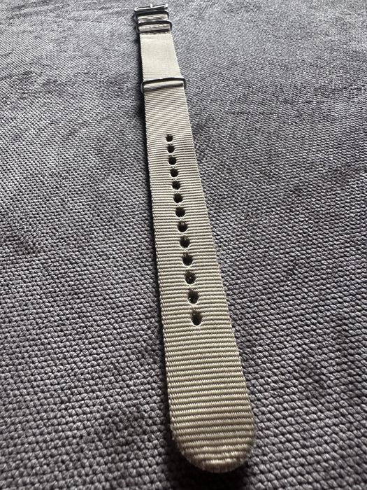 Pasek Nato nowy 20mm beżowy seiko citizen bulova hamilton