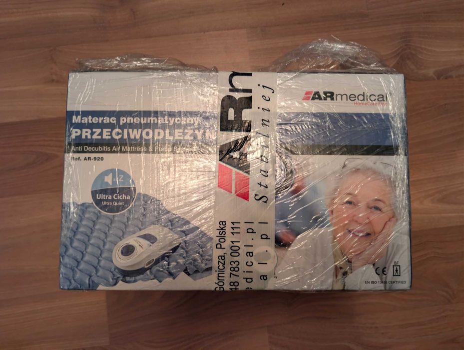 Materac pneumatyczny przeciwodleżynowy nowy