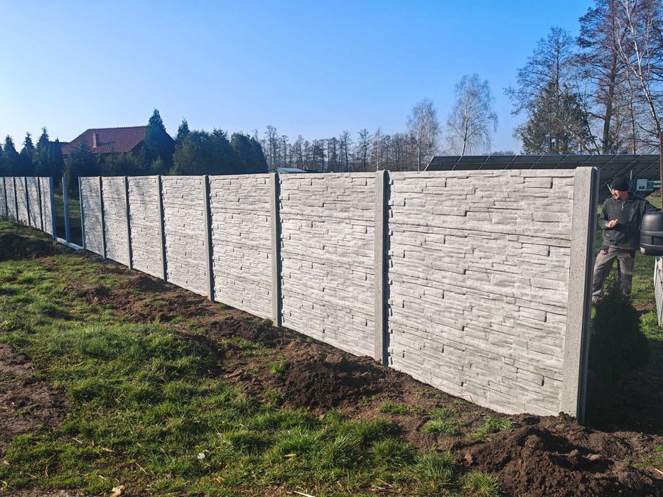 Ogrodzenie betonowe