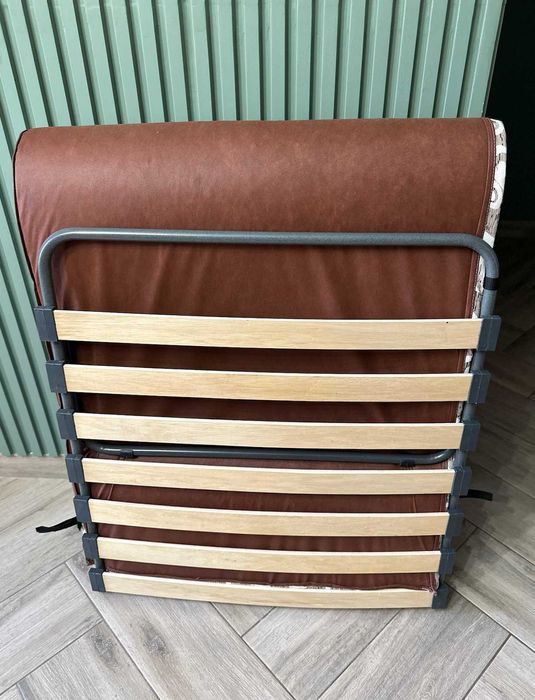 Розкладачка з матрацом ліжко складне розкладушка кровать раскладушка