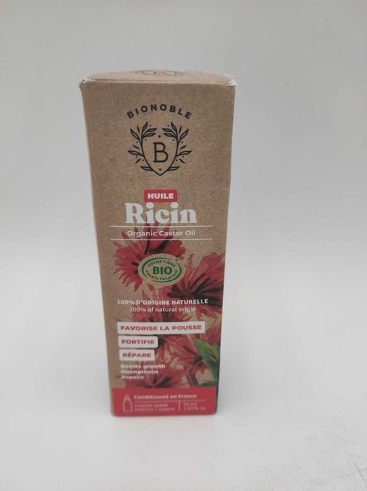 Olejek Rycynowy BIONOBLE ORGANIC CASTOR OIL 50ML – wzmocnienie włosów i skóry