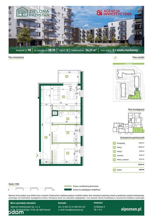 Zielona Przystań | 9B_19 z balkonem | gotowe do odbioru – pohled 6