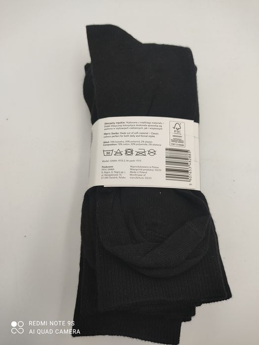 Skarpety męskie 5 pak , 39/42