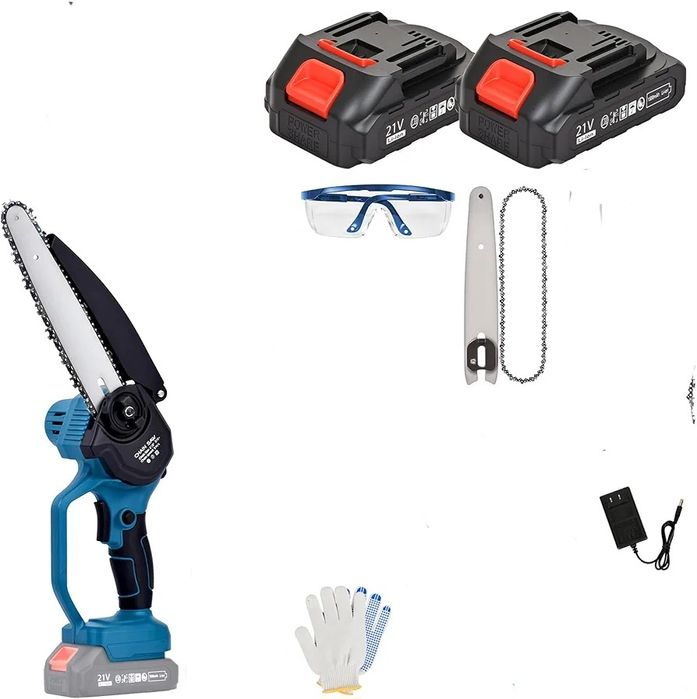 Акумуляторна ланцюгова міні-пила / Аккумуляторная цепная мини-пила