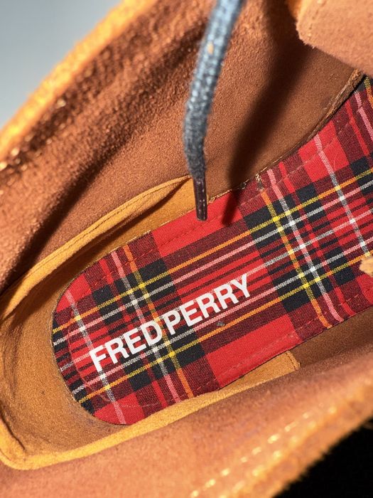 Чоловічі замшеві чоботи Fred Perry /45-30 см
