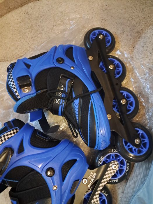 Ролики 35-38 розмір сині