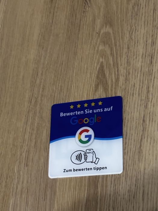 Nfc таблиця для збору відгуків