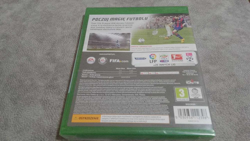 xbox one fifa 15  запечатан