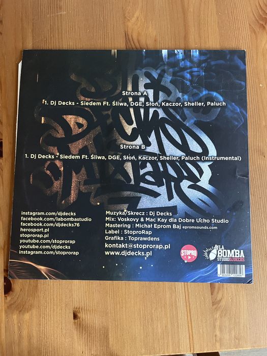 Winyl DJ Decks SIEDEM