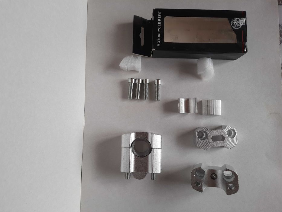 Проставки на руль мотоцикла алюмінієві Мото Стійки на кермо 22мм 28мм