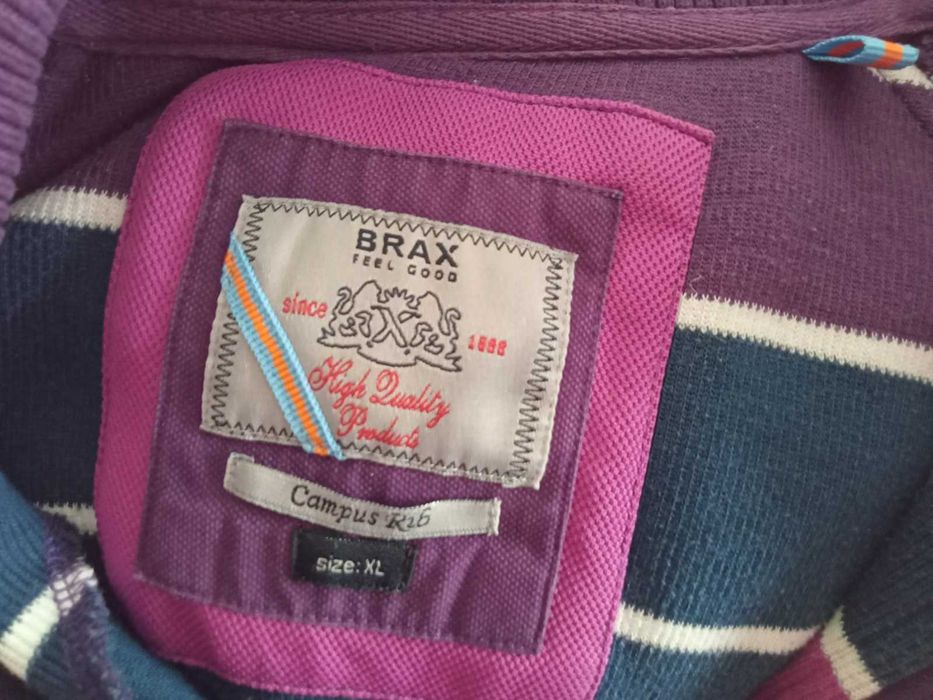 męski sweterek w pasy-XL