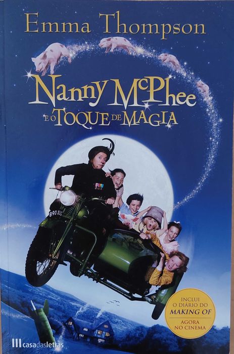 Livro Juvenil de Emma Thompson "Nanny McPhee"