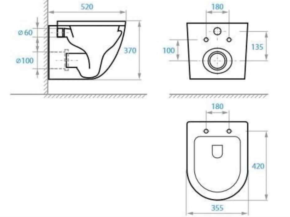 Інсталяція KollerPool з кнопкою та унітазом Round Tornado 3.0