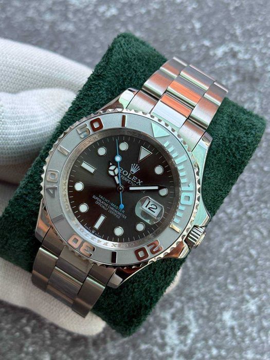 Швейцарские часы Rolex Yacht Master II 40mm Oystersteel Platinum