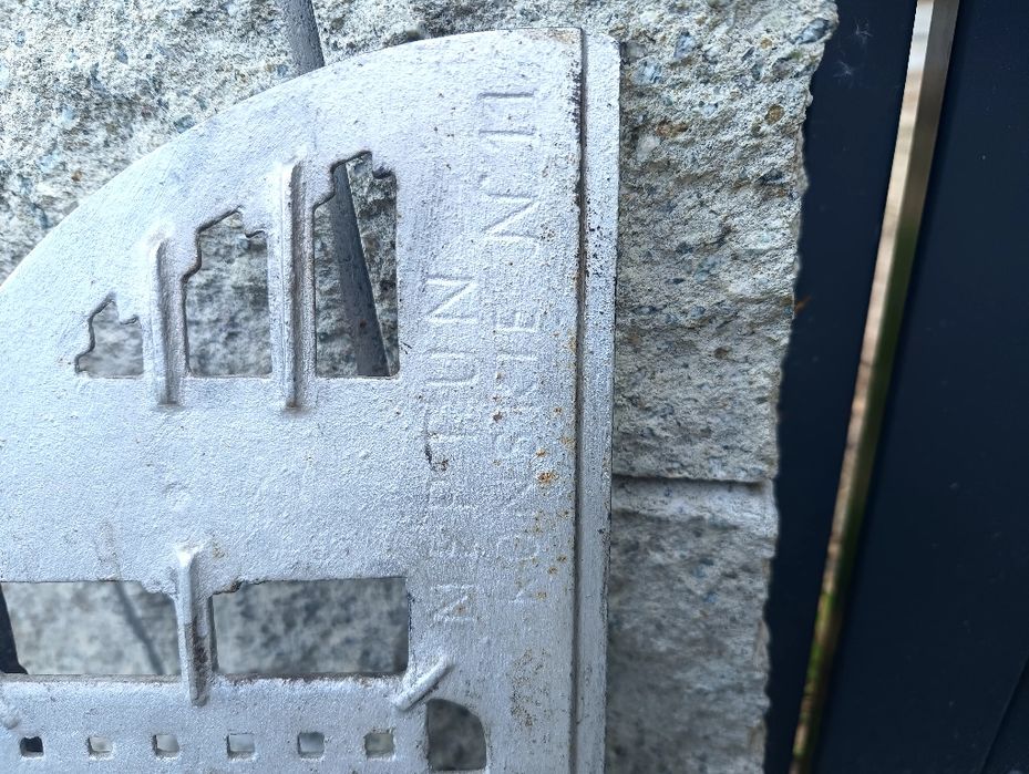Drzwiczki żeliwne ażurowe do pieca lub kominka
