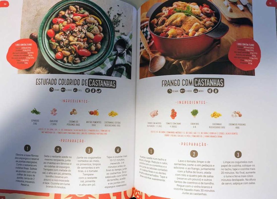 Livro Quatro Estações cozinha fantástica