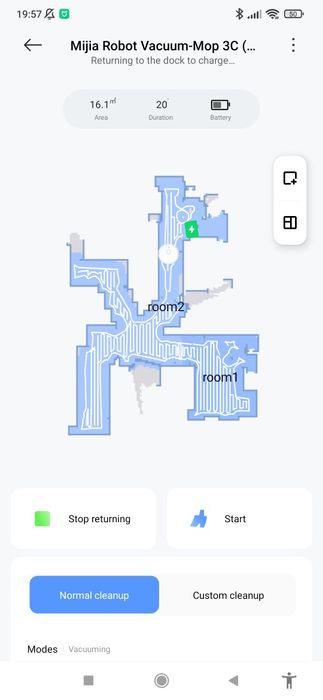 Robot sprzątający myjący XIAOMI Vacuum mop wi-fi laser