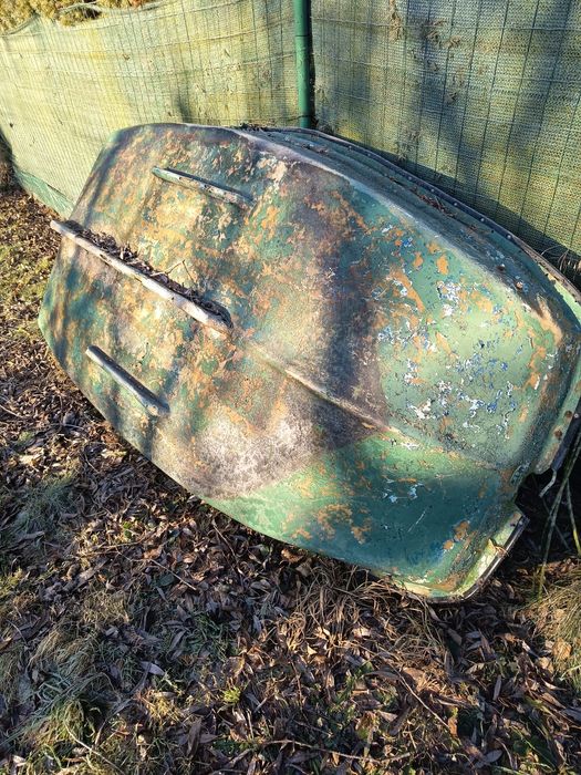 Łódka wędkarska z włókna szklanego