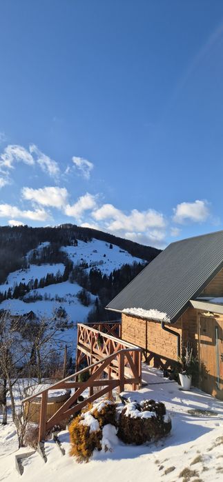 Domek w gorach z widokiem na Tatry /kominek/balia
