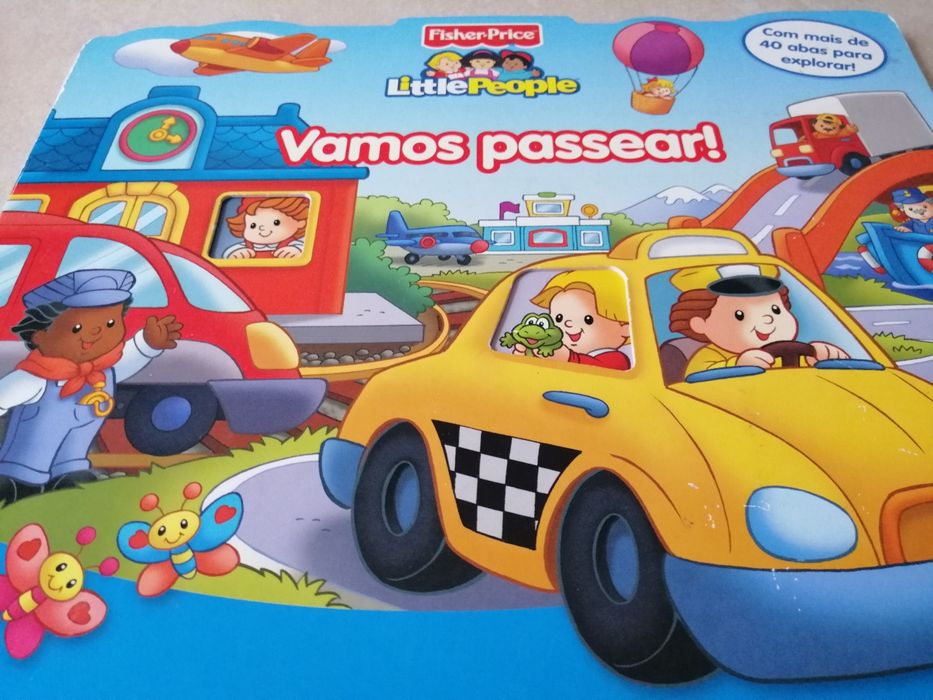 Livro - Fisher-Price Little People história infantil