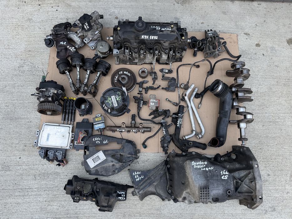 Поршень шатун  1.5дці 1.5dci K9K