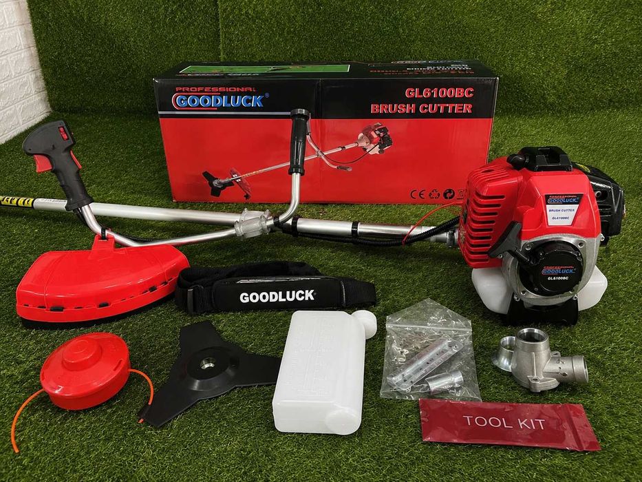Професійний бензиновий тример GOODLUCK GL6100BC Brush Cutter комплект Бензо-Коса