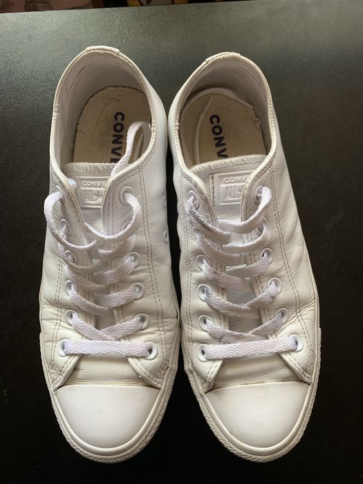 шкіряні кеди Converse