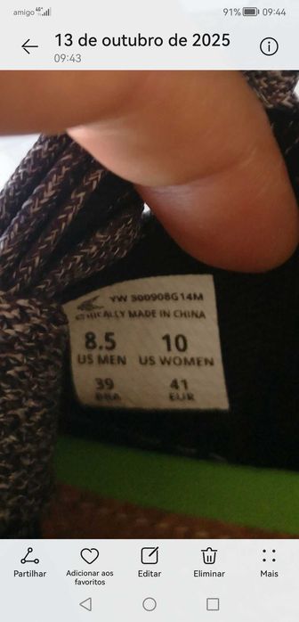 Ténis cariuma novos.