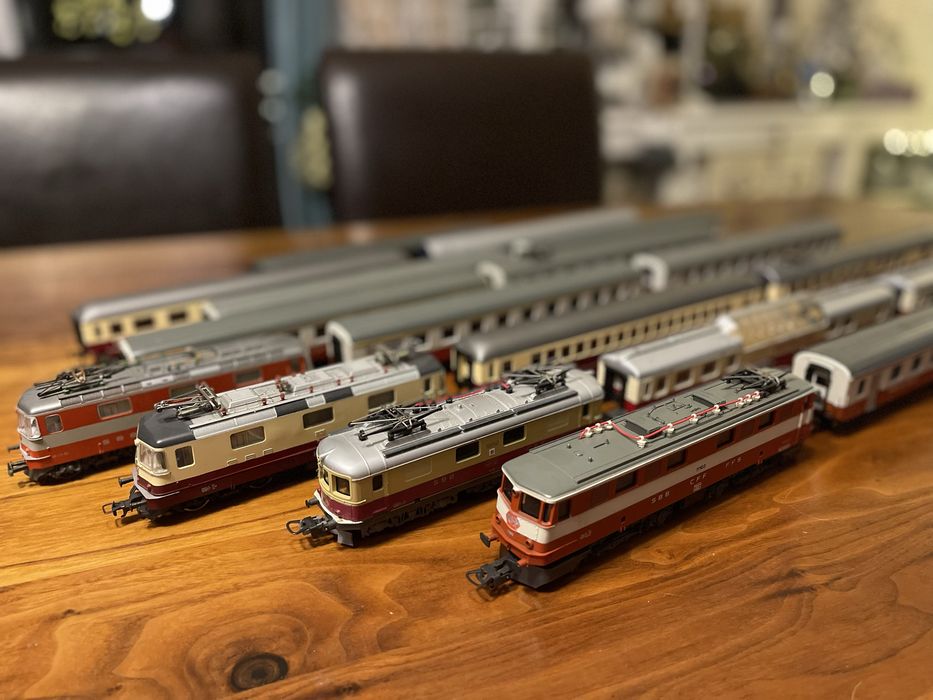 Zestaw kolejek wagony Lima