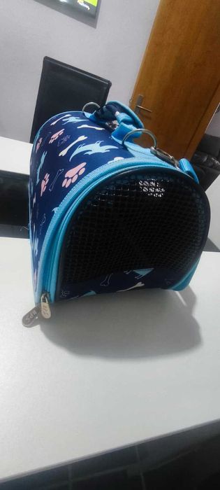 Mala de transporte animal nova.