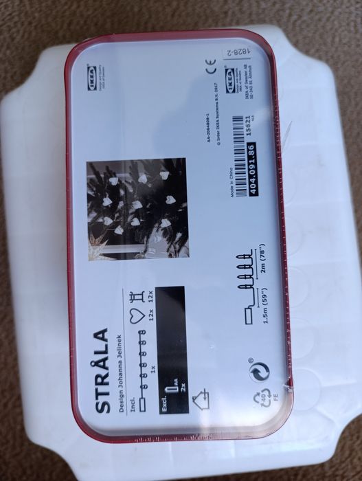 Grinalda Led corações