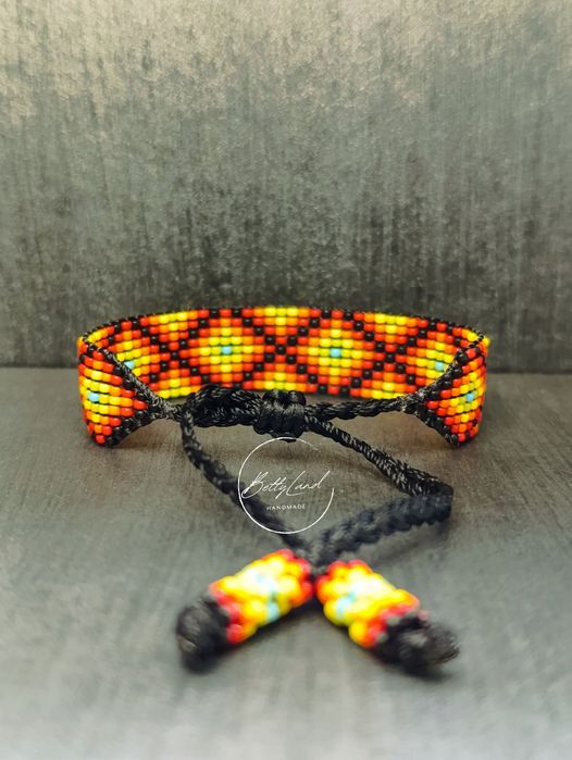 Bransoletka z koralików miyuki handmade