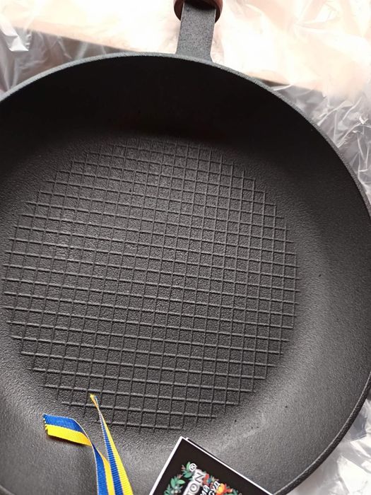 Сковорода чугунная сковородка пательня чавун современная ТМ Ситон 24см