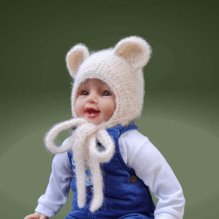 Czapka Mis Ecru 54/56