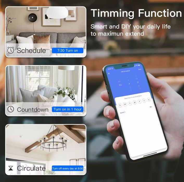 Interruptor inteligente duplo