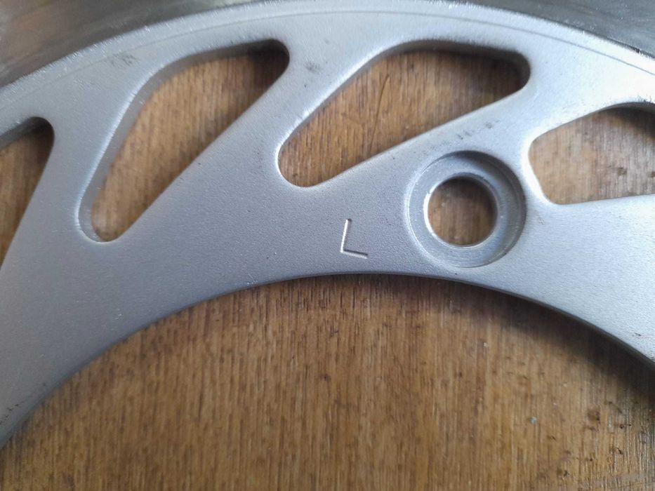DISCOS TRAVÃO DIANTEIRO 4 MM OEM HONDA VFR 7 5 0  1 9 9 3