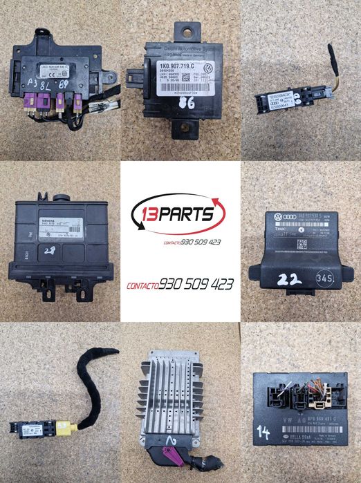 Diversos Modulos Eletronicos Caixas Fusiveis Audi