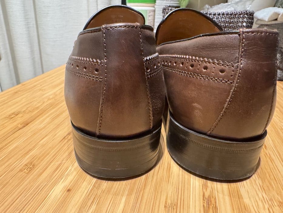 Sapato marca Zara castanhos n - 44