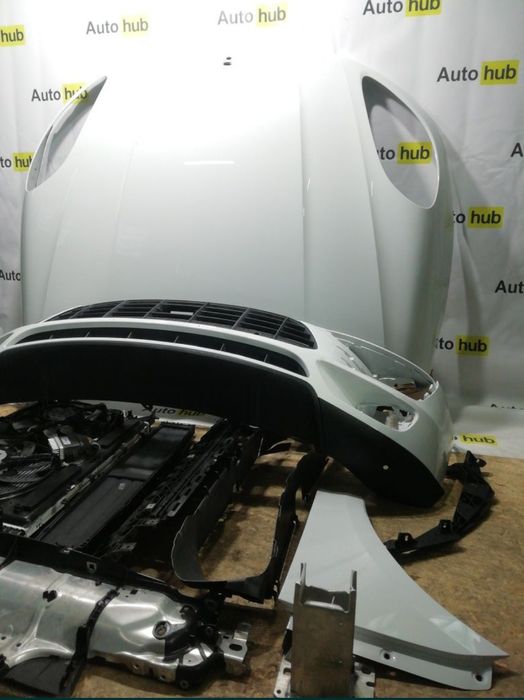 Система охлаждения радиатор диффузор патрубок жалюзи Posrche Macan