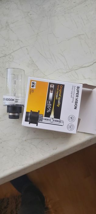 лaмпочки ксенон  d2s Super Vision +60%, 6000k.